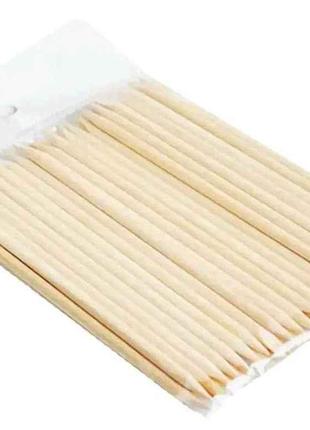 Палички бамбукові для манікюру набір 100шт, арт. 214 ТМ Китай