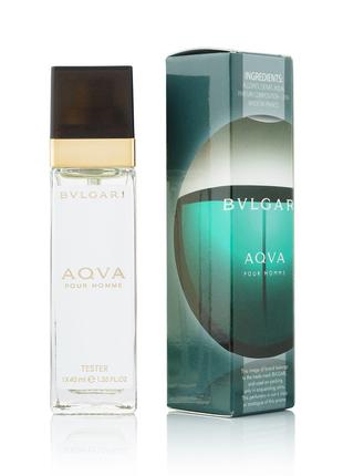 Чоловічий мініпарфум Bvlgari Aqua pour homme (40 мл)