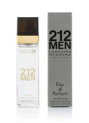 Чоловічий мініпарфум Carolina Herrera 212 Men (40 мл)