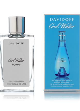 Женский мини парфюм Davidoff Cool Water woman 60 мл