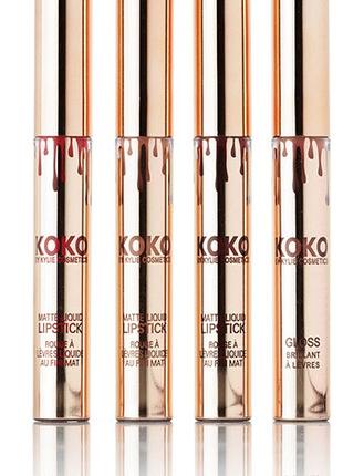 Набір Kylie Cosmetics Koko Kollection У наборі 3 матових помад...