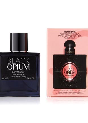 Женский мини-парфюм Black Opium 60 мл (370)