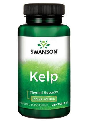 Swanson ламинария-йод kelp атлантический 225 мкг - 250 таблето...
