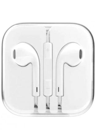 Наушники Apple EarPods наушники Apple EarPods with Mic (MD827) Re