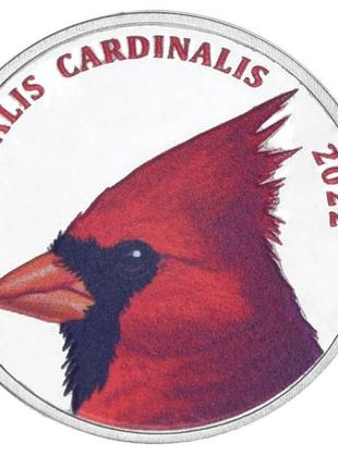 Нью Провіденс 3 долари 2023 UNC Птаха — Червоний кардинал