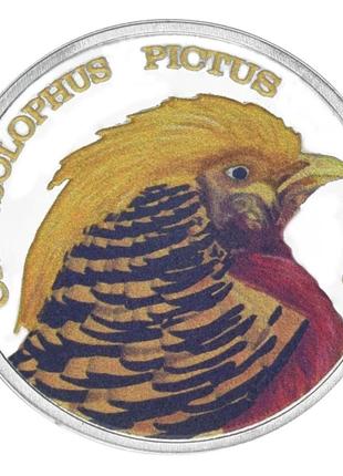 Нью Провіденс 3 долари 2023 UNC Птах - Золотий фазан