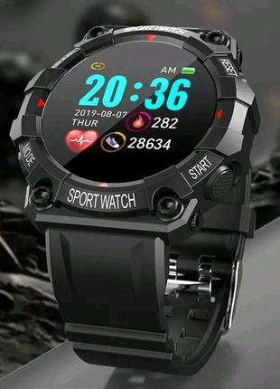 Смарт часы, смарт годинник, фитнес браслет, Smart Watch, black