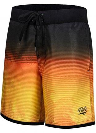 Плавки-шорты для мужчин Aqua Speed NOLAN 9072 оранжевый, черны...