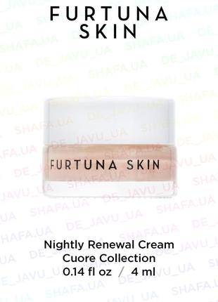 Нічний омолаживающий крем furtuna skin nightly renewal cream c...