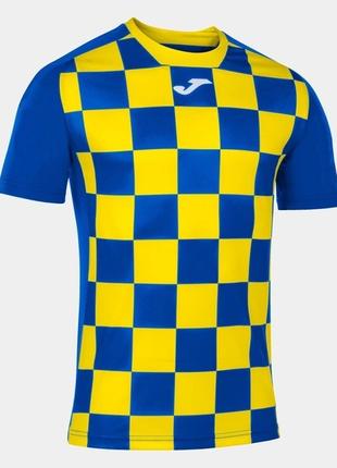 Футболка Joma FLAG II T-SHIRT ROYAL-YELLOW S/S желтый,синий M ...