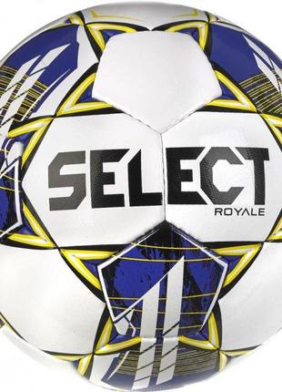 Мяч футбольный Select ROYALE FIFA v23 Белый, Фиолетовый размер...