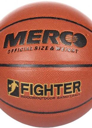М'яч баскетбольний Merco Fighter basketball ball Size 7 (ID36943)