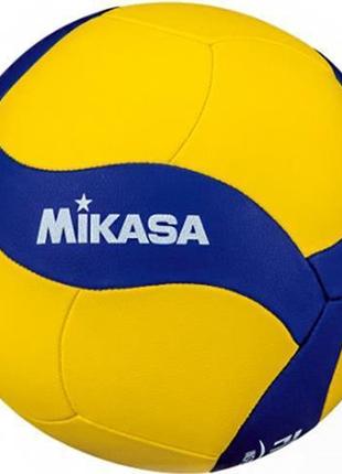 Мяч волейбольный Mikasa V370W Желто-синий (V370W)