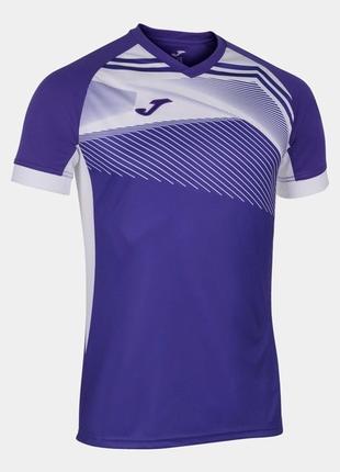 Футболка Joma SUPERNOVA II T-SHIRT PURPLE-WHITE S/S фиолетовый...