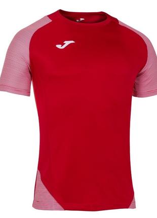 Футболка Joma ESSENTIAL II T-SHIRT RED-WHITE S/S красный XS 10...