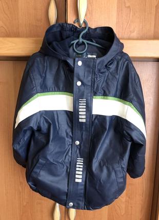 Куртка, непромокайка, внутрі фліс, 110-116 см, tcm tchibo