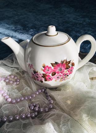 🔥 чайник 🔥 заварочный заварник фарфор винтаж