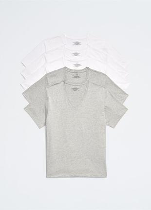 Новый набор calvin klein футболки (ck 5-pack multi) с америки m,l
