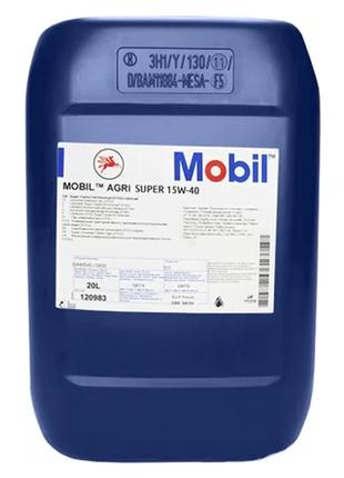 Олива спеціалізована Agri Super 15W-40 20 л (121058) Mobil