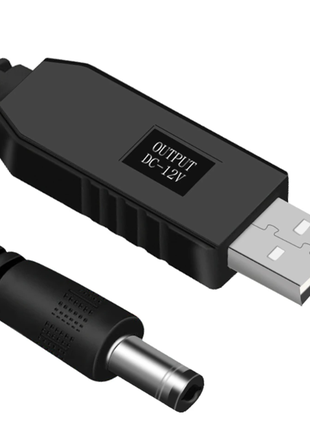 Підвищувальний перетворювач — кабель USB для роутера 5V-12V