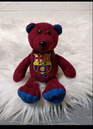 Мишка футбольного клуба Барселона Barcelona мягкая игрушка