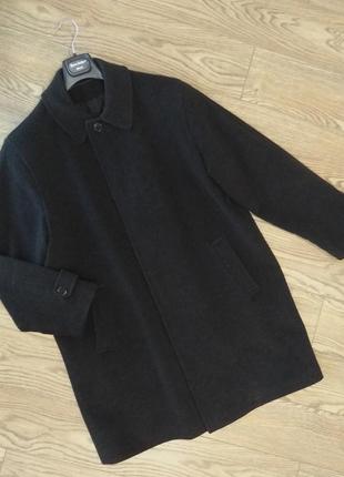 Мужское пальто kistermann cashemere&wool италия размер 54