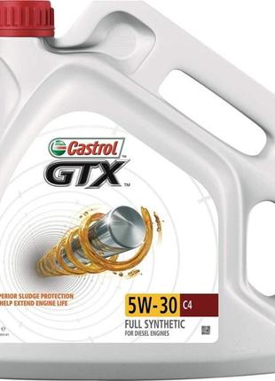 Масло моторное GTX C4 5W-30 4 л (15C8AD) Castrol