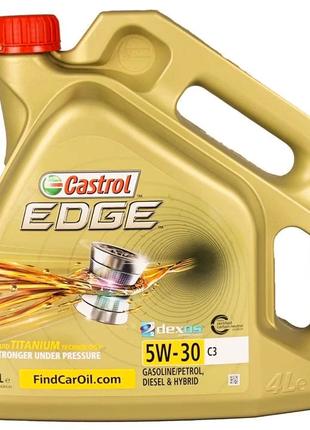 Масло моторное Edge C3 5W-30 4 л (1552FF) Castrol