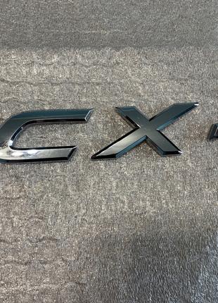 Емблема CX — кришки багажника без 3 для Mazda CX-3 2015- Origi...