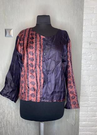 Шелковая блуза блузка шелк oriental
