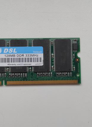 SODIMM 128MB DDR 333Mhz PC2700