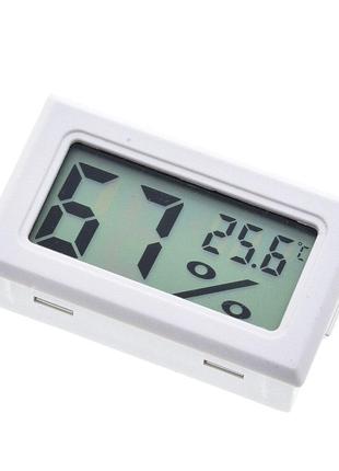 Цифровий термометр гігрометр FY-11 White