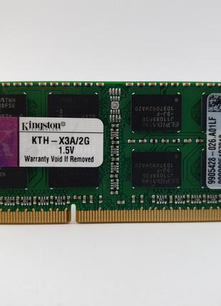 Оперативная память для ноутбука SODIMM Kingston DDR3 2Gb 1066M...