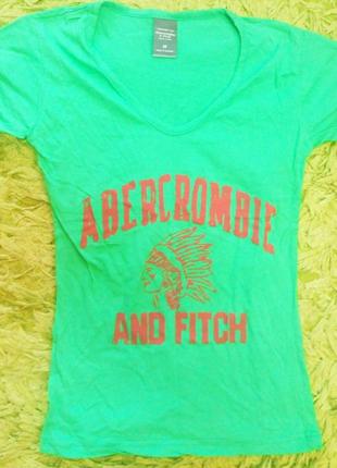 Abercrombie  американская футболка женская фірмова жіноча