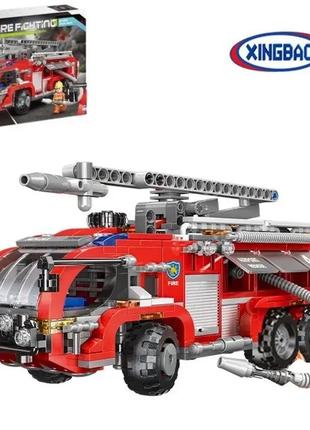 Конструктор ХВ 03028 Fire Fighting Пожежна машина 767 деталей