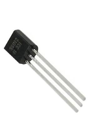 Транзистор S9012 биполярный PNP 0.5A 25V TO92