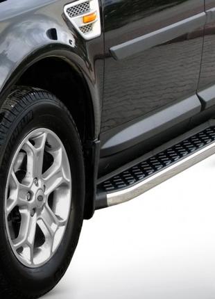 Боковые пороги BlackLine (2 шт, алюминий) для Range Rover Spor...