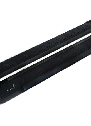 Боковые подножки RedLine Black (2 шт, алюминий) для Toyota C-HR