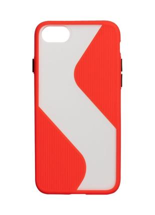 Чехол Totu Wave для Apple iPhone SE 2020 Красный