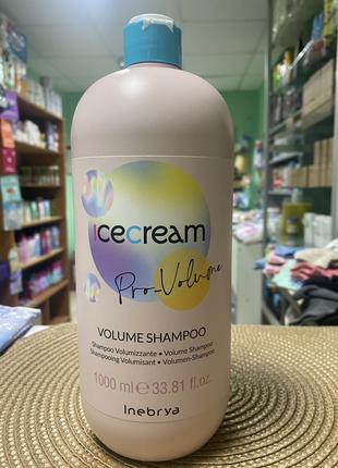 Шампунь для тонкого волосся Inebrya Ice Cream Volume Shampoo 1...