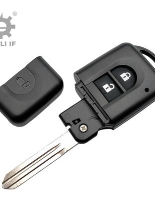 Корпус ключа X-Trail Nissan 2 кнопки 285E34X00A
