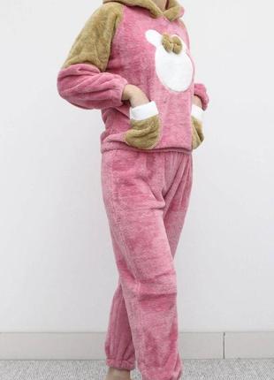 Пижама женская xxl-44 розовый show 20845