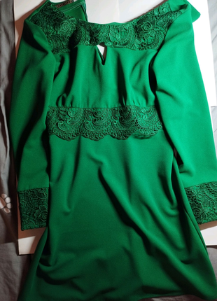 Сукня святкова зелена