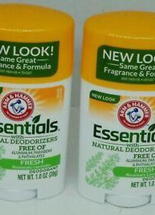 Дезодорант Arm & Hammer, Essentials З натуральними дезодорувал...