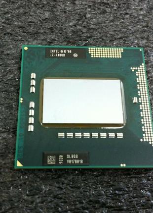 Intel Core i7-740QM SLBQG 1.7-2.9GHz/6M/45W Socket G1 четырёхъ...