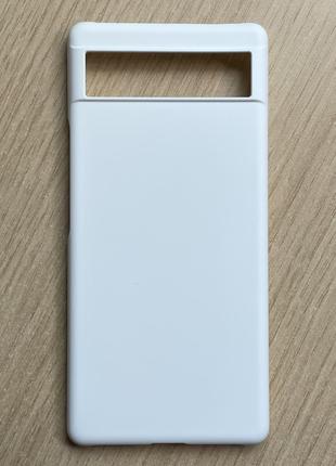Чехол - бампер (чехол - накладка) для Google Pixel 6a белый, м...
