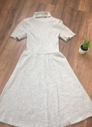 Платье водолазка с открытой спинкой  asos