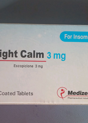Night calm 3 mg 30 таб