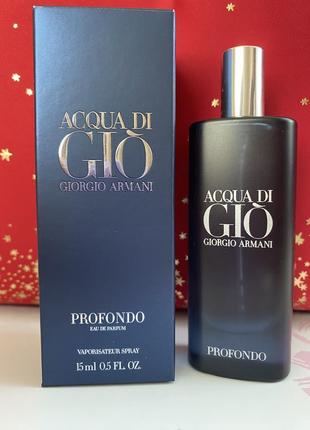 Оригінал giorgio armani acqua do gio profondo 15ml edp.