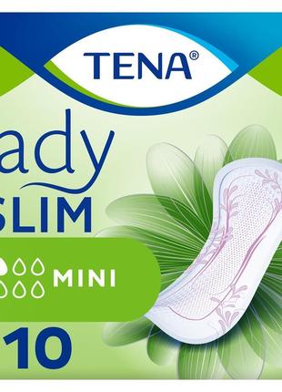 TENA Lady Slim Mini прокладки урологические 10 шт